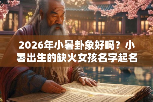 2026年小暑卦象好吗？小暑出生的缺火女孩名字起名
