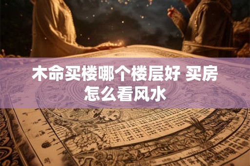 木命买楼哪个楼层好 买房怎么看风水