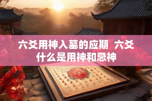 六爻用神入墓的应期 六爻什么是用神和忌神 六爻用神入墓的应期 六爻什么是用神和忌神