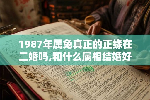 1987年属兔真正的正缘在二婚吗,和什么属相结婚好