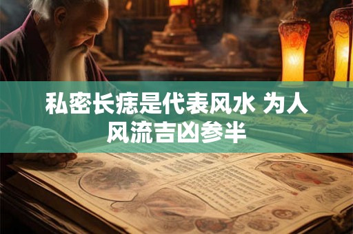 私密长痣是代表风水 为人风流吉凶参半 私密长痣是代表风水 为人风流吉凶参半