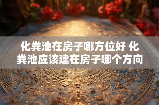 化粪池在房子哪方位好 化粪池应该建在房子哪个方向