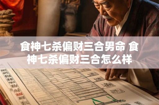 食神七杀偏财三合男命 食神七杀偏财三合怎么样