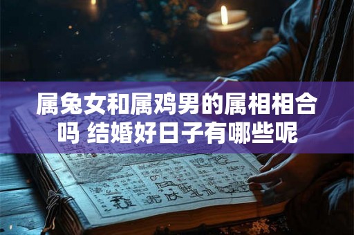 属兔女和属鸡男的属相相合吗 结婚好日子有哪些呢