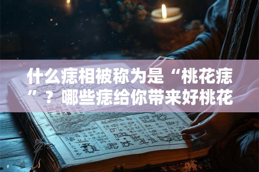 什么痣相被称为是“桃花痣”？哪些痣给你带来好桃花？