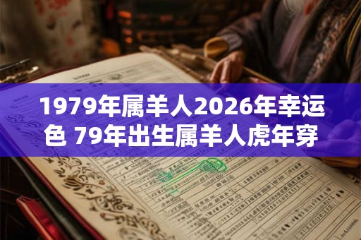 1979年属羊人2026年幸运色 79年出生属羊人虎年穿什么颜色衣服好