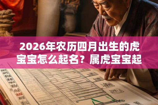 2026年农历四月出生的虎宝宝怎么起名?属虎宝宝起名 2026年农历四月出生的虎宝宝怎么起名?属虎宝宝起名
