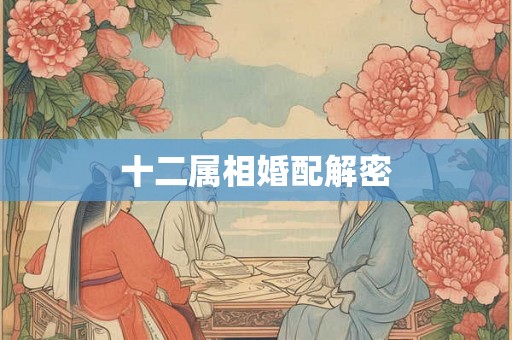 十二属相婚配解密