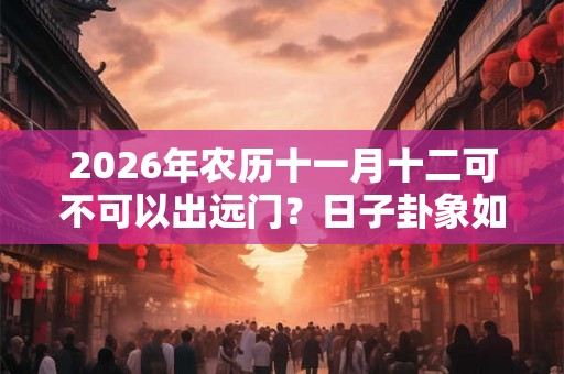 2026年农历十一月十二可不可以出远门？日子卦象如何？