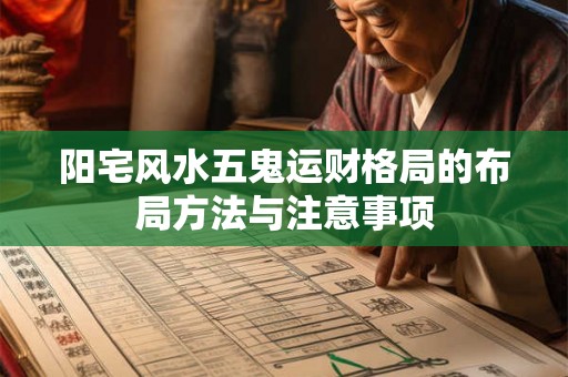 阳宅风水五鬼运财格局的布局方法与注意事项