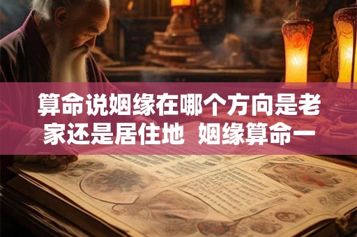 算命说姻缘在哪个方向是老家还是居住地 姻缘算命一般怎么说的 算命说姻缘在哪个方向是老家还是居住地 姻缘算命一般怎么说的