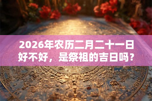 2026年农历二月二十一日好不好，是祭祖的吉日吗？