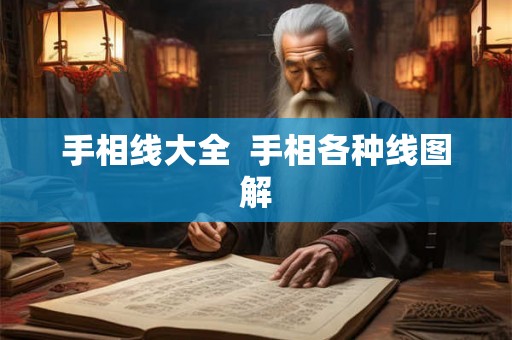 手相线大全  手相各种线图解