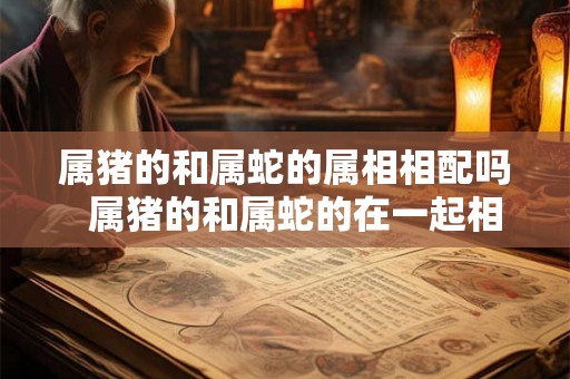 属猪的和属蛇的属相相配吗  属猪的和属蛇的在一起相配吗