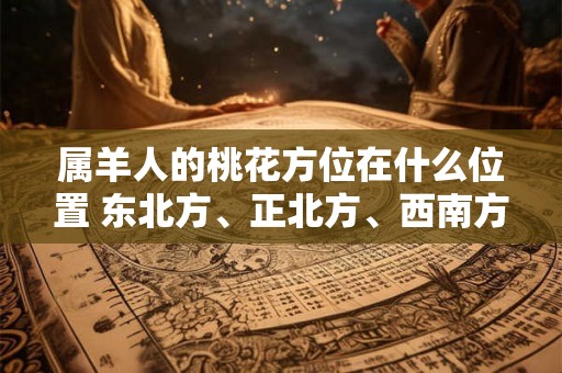 属羊人的桃花方位在什么位置 东北方、正北方、西南方