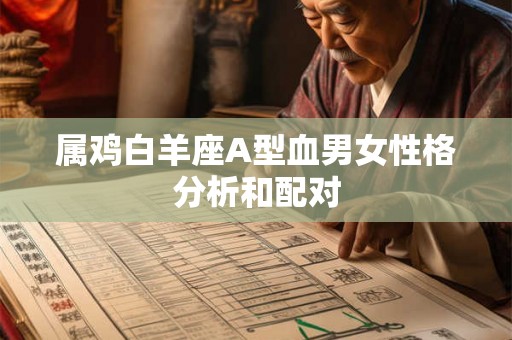 属鸡白羊座A型血男女性格分析和配对