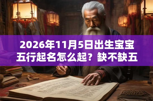2026年11月5日出生宝宝五行起名怎么起？缺不缺五行？