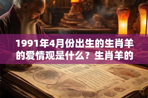 1991年4月份出生的生肖羊的爱情观是什么？生肖羊的配对知道吗？