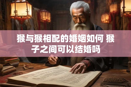 猴与猴相配的婚姻如何 猴子之间可以结婚吗 猴与猴相配的婚姻如何 猴子之间可以结婚吗