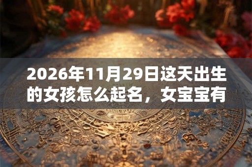 2026年11月29日这天出生的女孩怎么起名，女宝宝有意义的名字