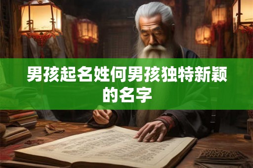 男孩起名姓何男孩独特新颖的名字 男孩起名姓何男孩独特新颖的名字