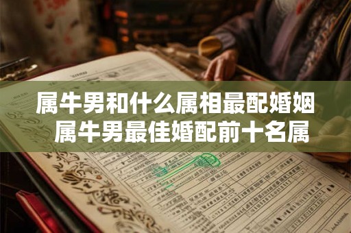 属牛男和什么属相最配婚姻 属牛男最佳婚配前十名属相 属牛男和什么属相最配婚姻 属牛男最佳婚配前十名属相