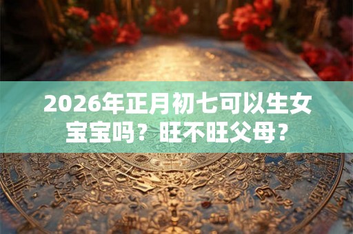 2026年正月初七可以生女宝宝吗?旺不旺父母? 2026年正月初七可以生女宝宝吗?旺不旺父母?