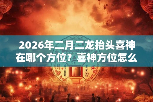 2026年二月二龙抬头喜神在哪个方位？喜神方位怎么看？