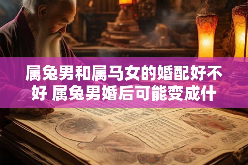 属兔男和属马女的婚配好不好 属兔男婚后可能变成什么样