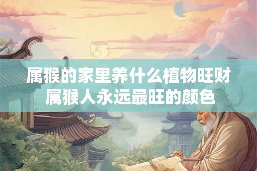 属猴的家里养什么植物旺财 属猴人永远最旺的颜色