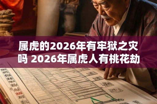 属虎的2026年有牢狱之灾吗 2026年属虎人有桃花劫吗 属虎的2026年有牢狱之灾吗 2026年属虎人有桃花劫吗
