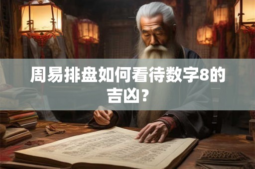 周易排盘如何看待数字8的吉凶? 周易排盘如何看待数字8的吉凶?
