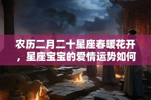 农历二月二十星座春暖花开，星座宝宝的爱情运势如何？