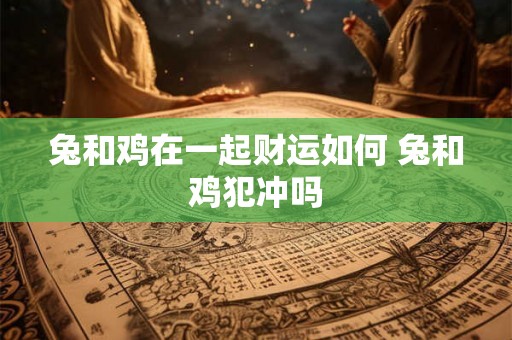 兔和鸡在一起财运如何 兔和鸡犯冲吗 兔和鸡在一起财运如何 兔和鸡犯冲吗