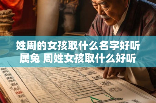 姓周的女孩取什么名字好听属兔 周姓女孩取什么好听名字属兔