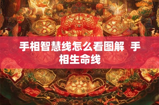手相智慧线怎么看图解  手相生命线