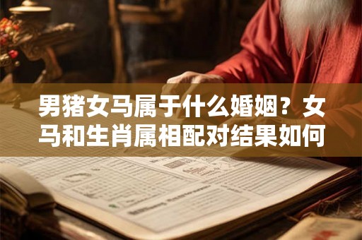 男猪女马属于什么婚姻？女马和生肖属相配对结果如何？