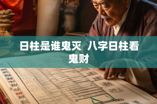 日柱是谁鬼灭  八字日柱看鬼财