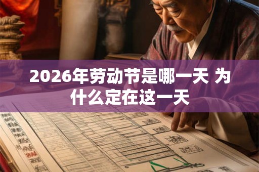 2026年劳动节是哪一天 为什么定在这一天 2026年劳动节是哪一天 为什么定在这一天