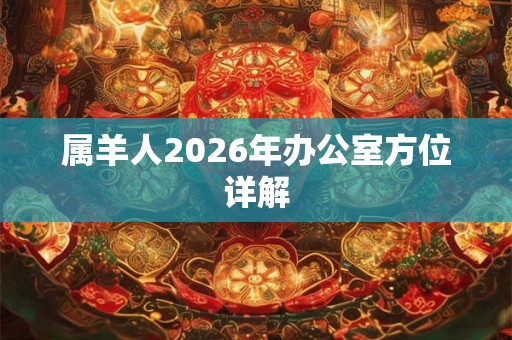 属羊人2026年办公室方位详解