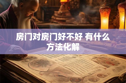 房门对房门好不好 有什么方法化解