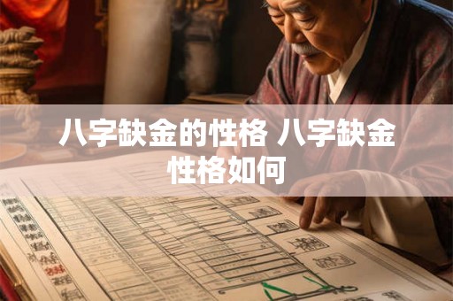 八字缺金的性格 八字缺金性格如何