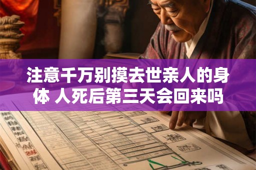 注意千万别摸去世亲人的身体 人死后第三天会回来吗