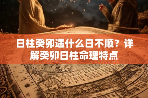 日柱癸卯遇什么日不顺？详解癸卯日柱命理特点