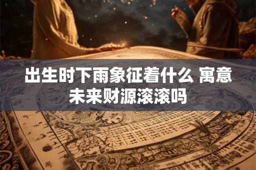出生时下雨象征着什么 寓意未来财源滚滚吗 出生时下雨象征着什么 寓意未来财源滚滚吗