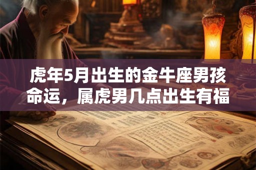 虎年5月出生的金牛座男孩命运,属虎男几点出生有福 虎年5月出生的金牛座男孩命运,属虎男几点出生有福
