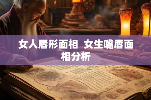 女人唇形面相  女生嘴唇面相分析