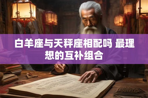 白羊座与天秤座相配吗 最理想的互补组合