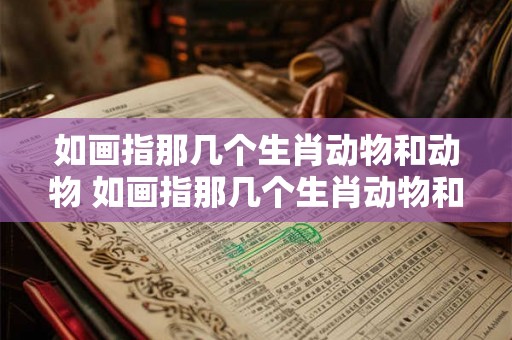 如画指那几个生肖动物和动物 如画指那几个生肖动物和动物的区别