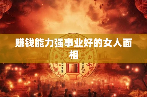 赚钱能力强事业好的女人面相